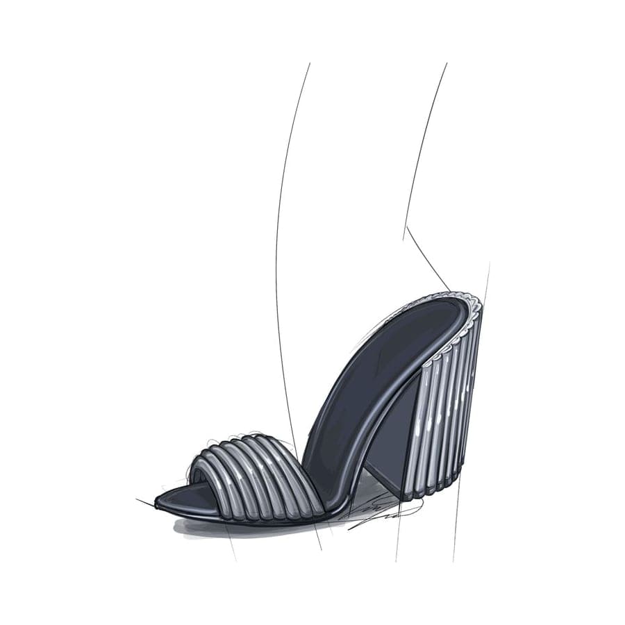 Footwear rendering 59 by Erin Lavigne
