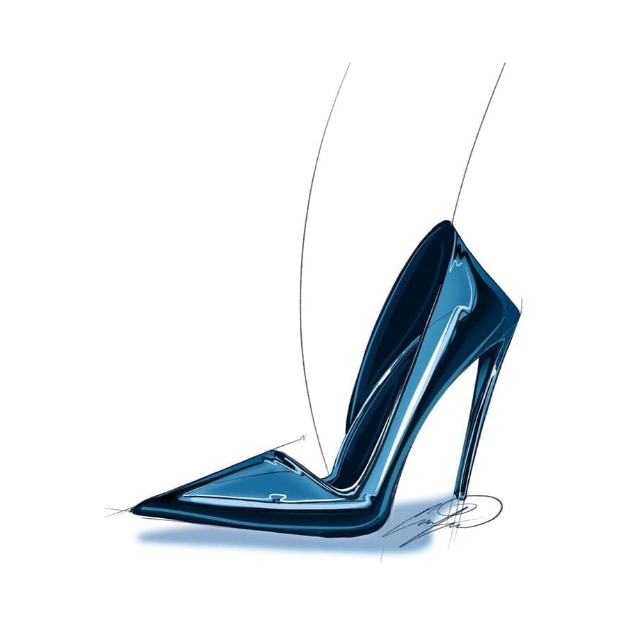 Footwear rendering 48 by Erin Lavigne