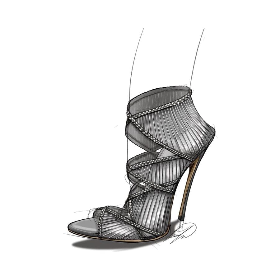 Footwear rendering 63 by Erin Lavigne