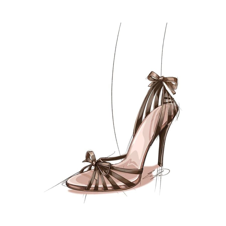 Footwear rendering 15 by Erin Lavigne