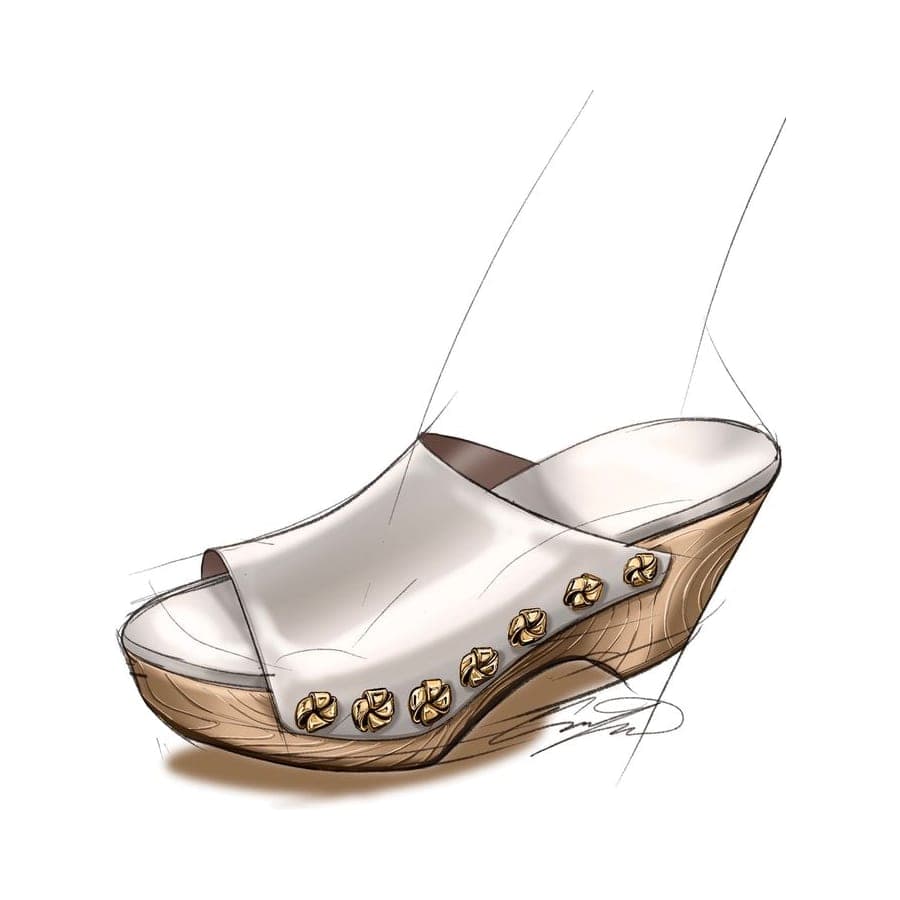 Footwear rendering 30 by Erin Lavigne