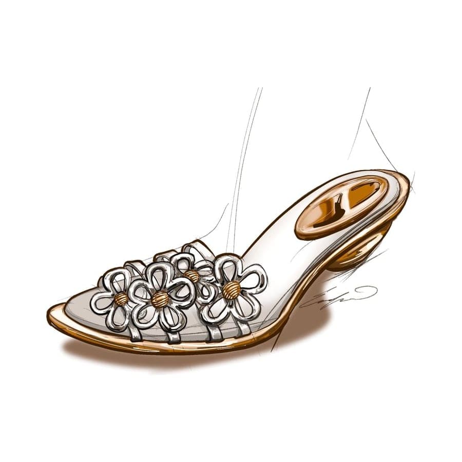 Footwear rendering 28 by Erin Lavigne