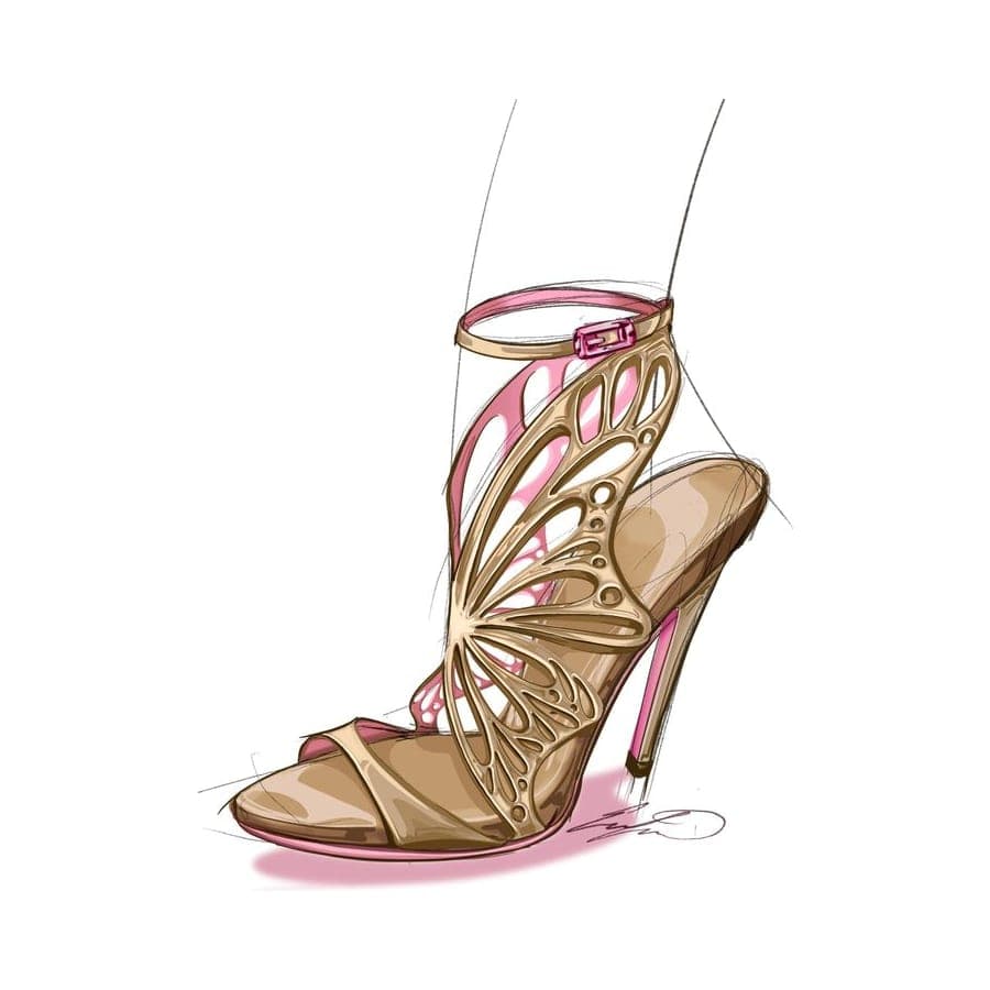 Footwear rendering 34 by Erin Lavigne
