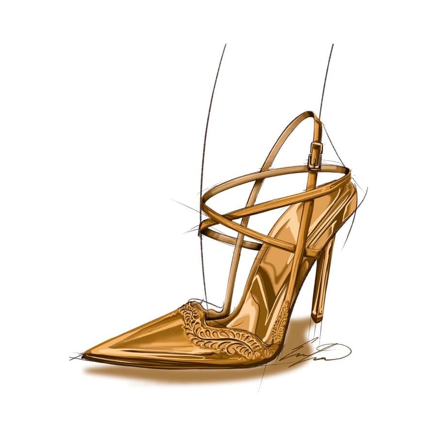 Footwear rendering 32 by Erin Lavigne