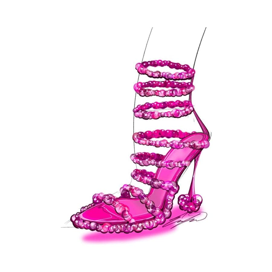 Footwear rendering 52 by Erin Lavigne