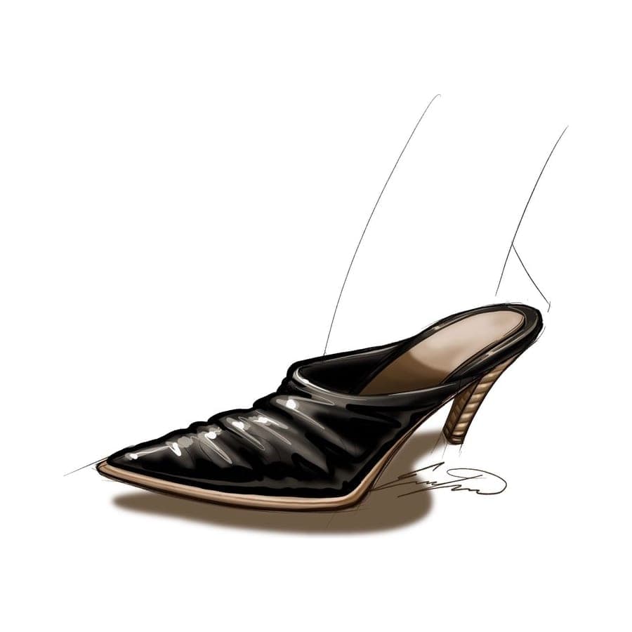 Footwear rendering 19 by Erin Lavigne