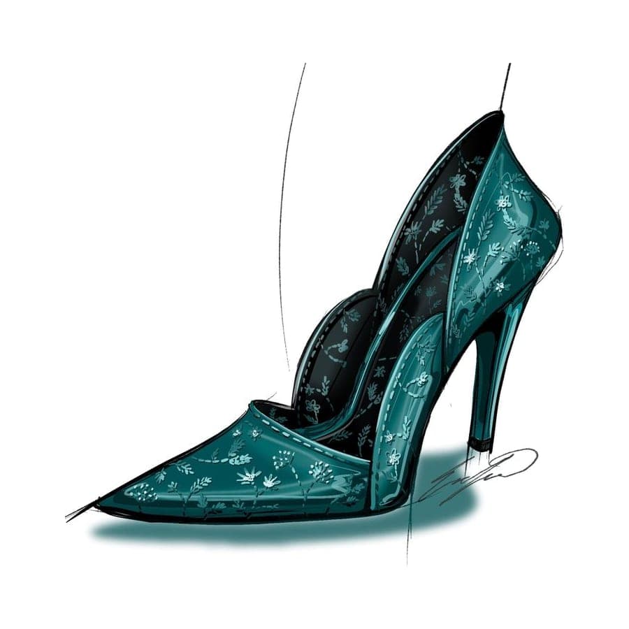Footwear rendering 40 by Erin Lavigne