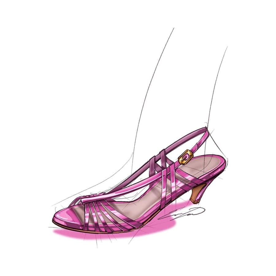 Footwear rendering 54 by Erin Lavigne